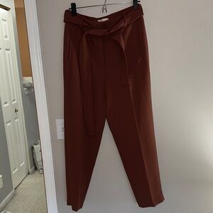 Wilfred Cinnamon Tie-Waist Pants